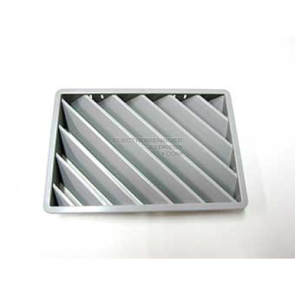 Grille sortie air gau gris