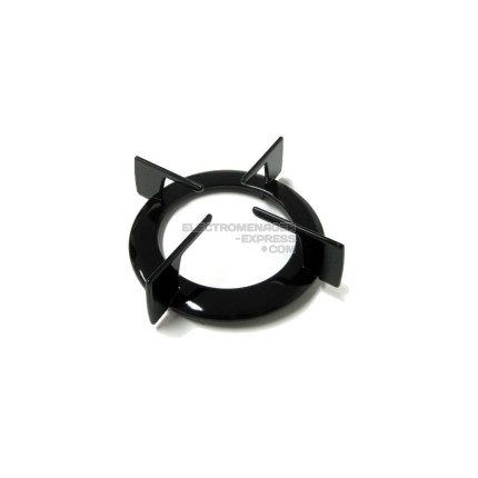 Grilleplandiamond noir brillant