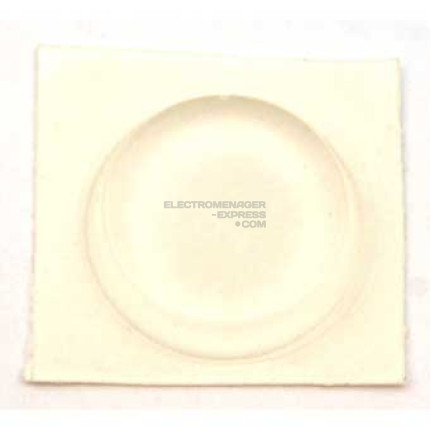 Heurtoir couvercle en verre gris
