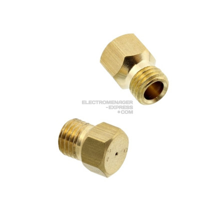 Jeu d'injecteurs pour table de cuisson au gaz naturel