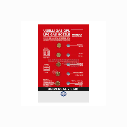 Kit 5 injecteurs GPL propane butane