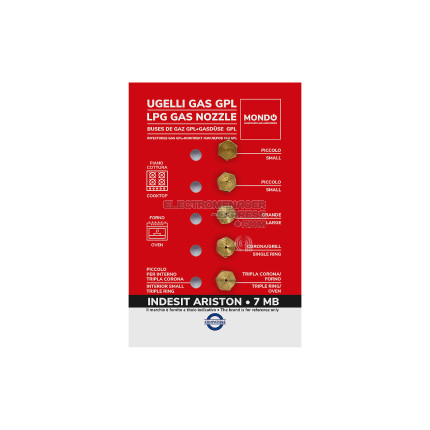 Kit 5 injecteurs GPL propane butane
