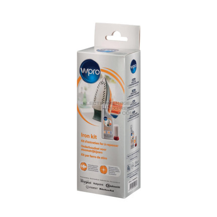 Kit d'entretien fer à repasser kim016 : 1 détartrant liquide 250 ml + 1 bâtonnet détachant