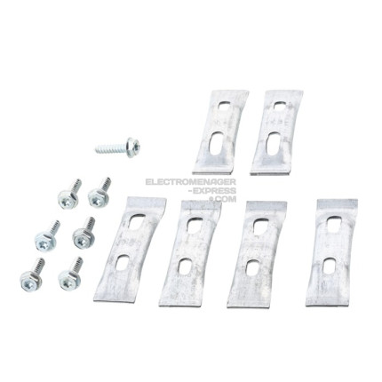 Kit de fixation de table de cuisson sur plan de travail