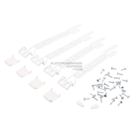 Kit de montage pour porte de réfrigérateur/congélateur intégrée - Type coulissant