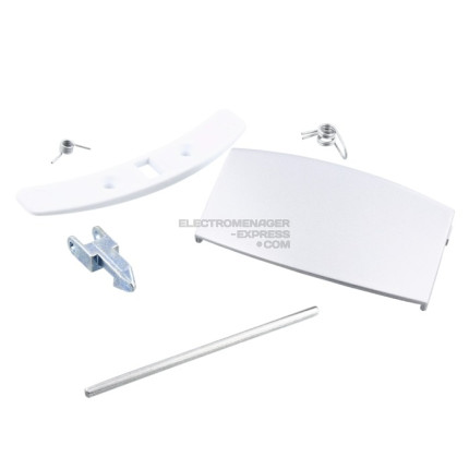 Kit de poignée de hublot argent pour lave-linge