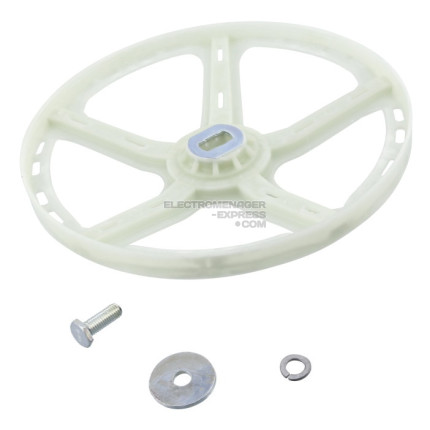 Kit de poulie en plastique pour lave-linge