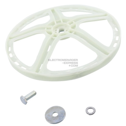 Kit de poulie en plastique pour lave-linge