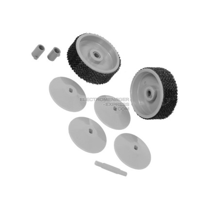 Kit roulette arrière pour aspirateur