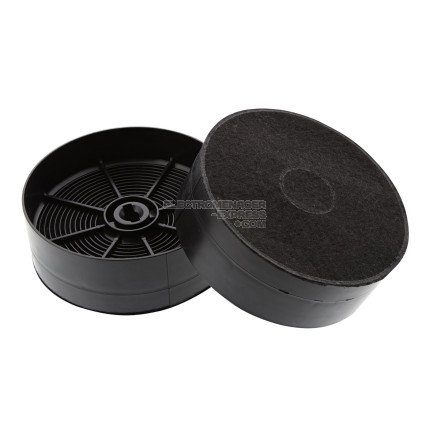 Lot de 2 filtres à charbon ecfb03