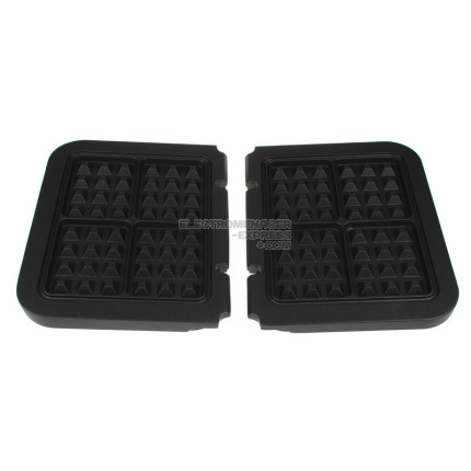 Lot de 2 plaques gaufrier (gr020)