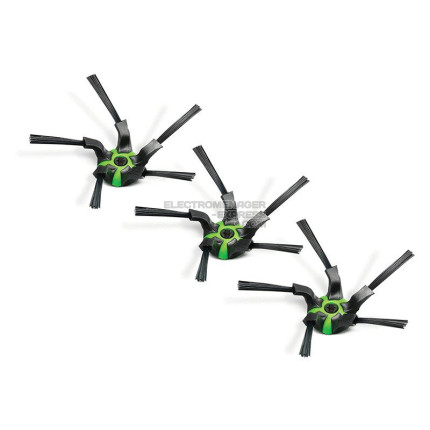 Lot de 3 brosses latérales roo irobot