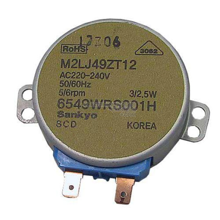 Moteur de plateau 240v 50hz