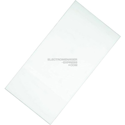 Original plaque de verre couvercle glasabdeckung glasscheibe einlageboden einlegeboden innenraumablage disque glasboden boden platte 410x210mm gefrierschrank kühlgefrierkombination
