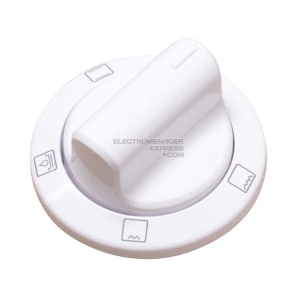 Oven commutator bouton