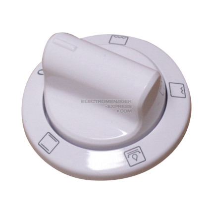 Oven commutator bouton