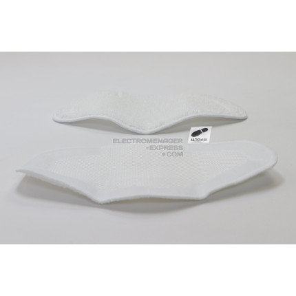 Paeu0332 tampon en microfibre pour nettoyant vapeur (pack de 2)