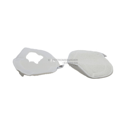 Paeu0332 tampon en microfibre pour nettoyant vapeur (pack de 2)