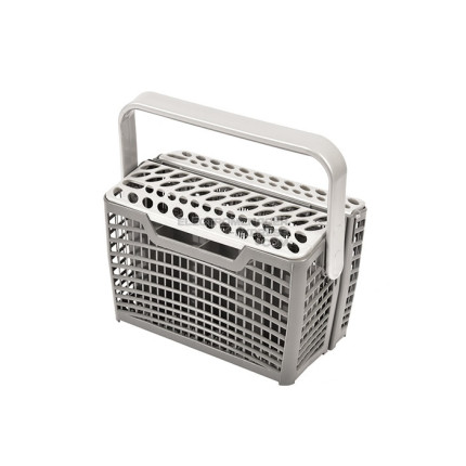 Panier à couverts gris foncé pour lave-vaisselle