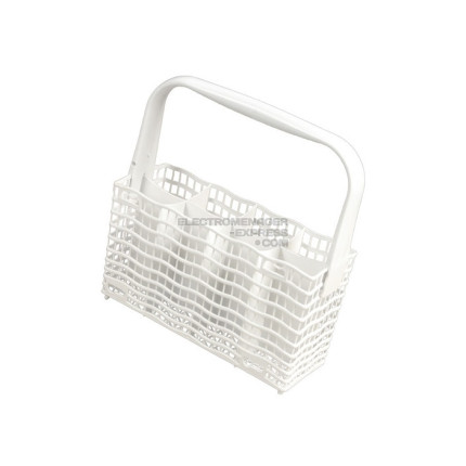 Panier à couverts gris pour lave-vaisselle