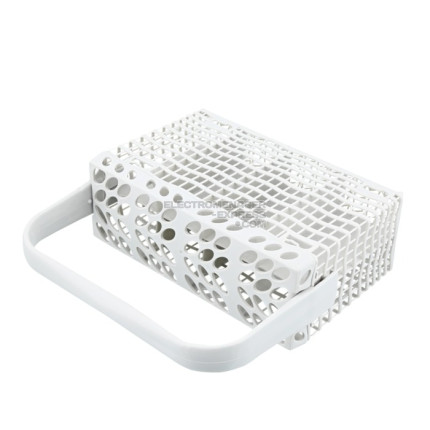 Panier à couverts gris pour lave-vaisselle
