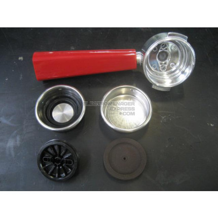 PERCOLATEUR RETRO ROUGE ASSEMBLÉ