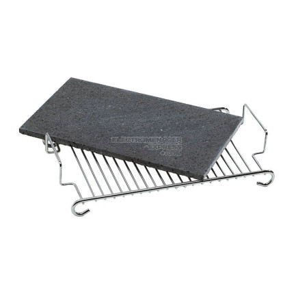Pierre de cuisson volcanique combo 32x19x1cm teka
