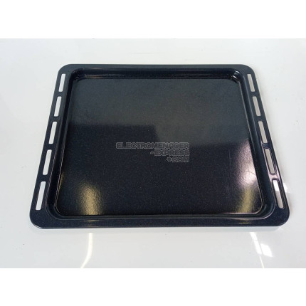 Plaque à pâtisserie émaillée gris