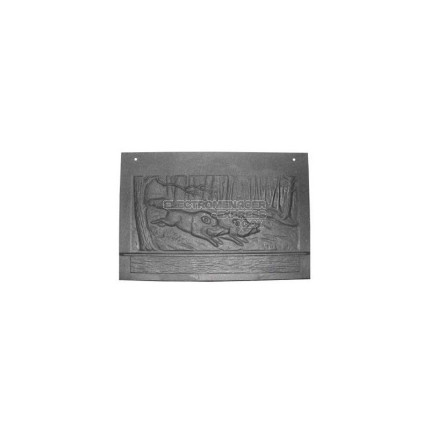 Plaque arrière de foyer p0018663