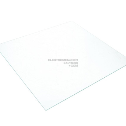 Plaque en verre 402x379x5mm