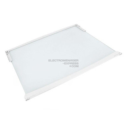PLAQUE EN VERRE + ENJOLIVEUR AR & AV ( 53 X 34CM)