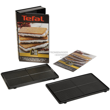 Plaque gaufrette snack