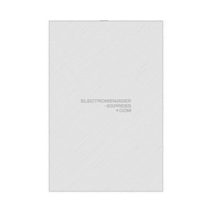 Plaque isolante panneau avant