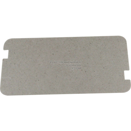 Plaque mica 130x70mm