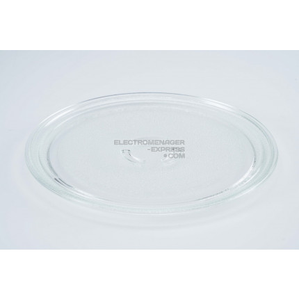 Plateau en verre d=28cm