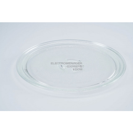 Plateau en verre d=28cm
