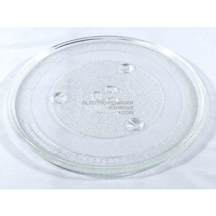Plateau tournant en verre