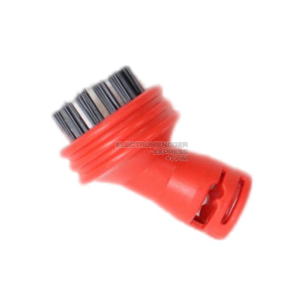 PO BROSSE RONDE PLASTIQUE, ROUGE HANDY