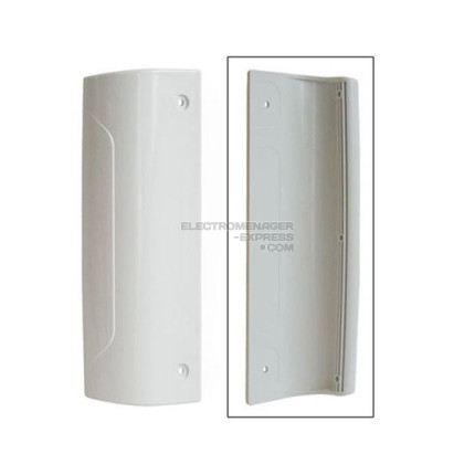 Poignée porte blanche 218x78x39mm