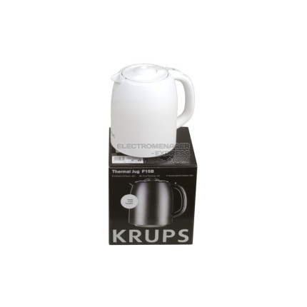 Pot thermos blanc