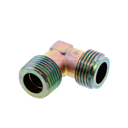 Raccord coudé pour table de cuisson au gaz