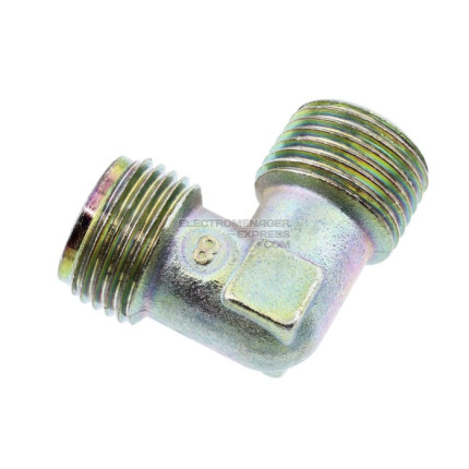 Raccord coudé pour table de cuisson au gaz