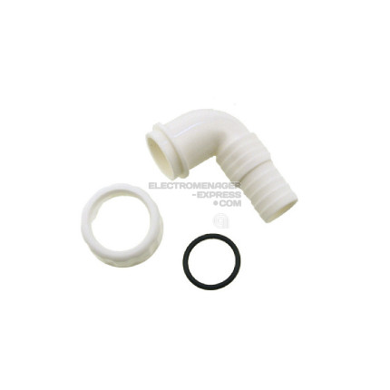 Raccord evacuation mural 19-22 mm 1 pouce