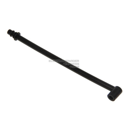 RACCORDO SCARICO 90(SIL 60SH) NERO ECAM