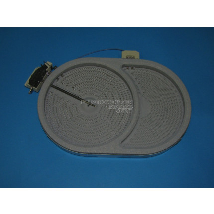 Radiant résistance 230v/2400/1500w/265x170 b