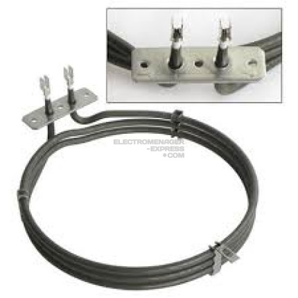 Résistance de ventilation 230v 2700w diamètre 19,5cm