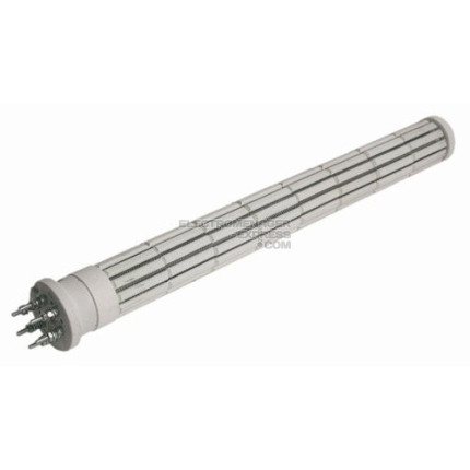 Résistance triphasée 3000w diamètre=47 long=48cm