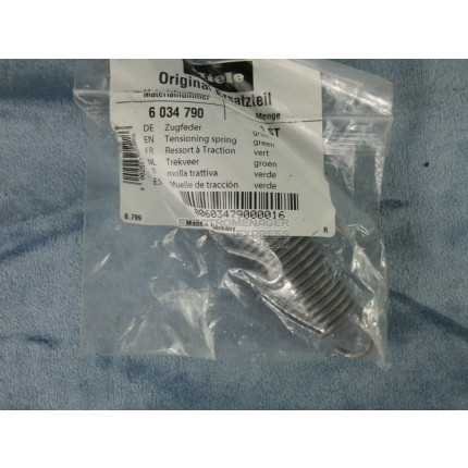 Ressort à traction vert