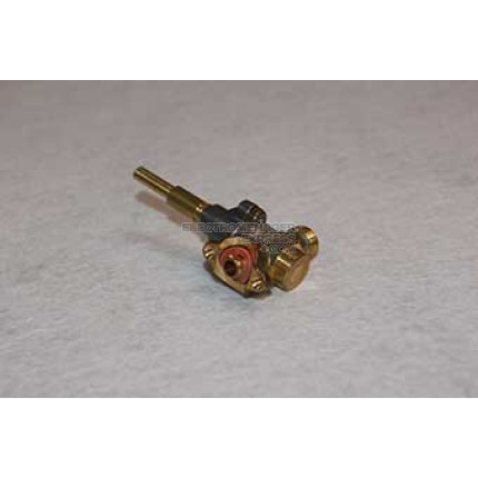 Robinet gaz rapide plans lateraux