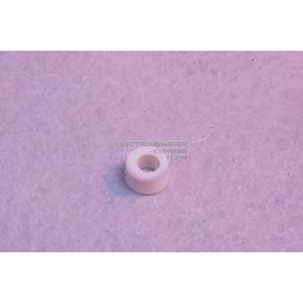 Rondelle en plastique blanc 12x6,1x6mm
